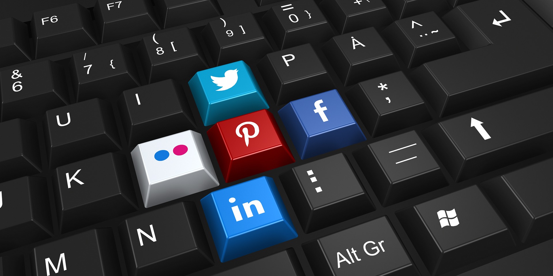 Social-media-keyboard